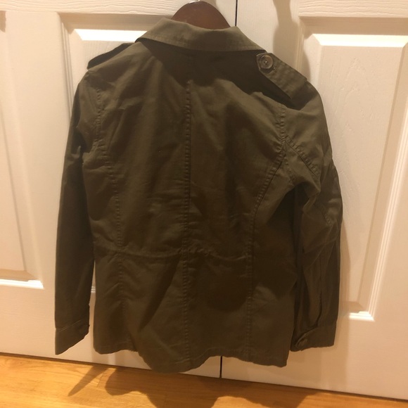 J Crew XXS Olive Green Lightweight Jacket - Picture 4 of 7